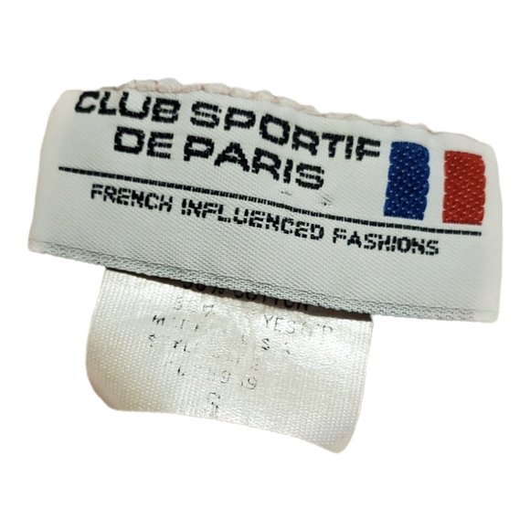 VTG Club Sportif De Paris Womens S Pink Muscle Cut Tank Dress - Picture 6 of 7